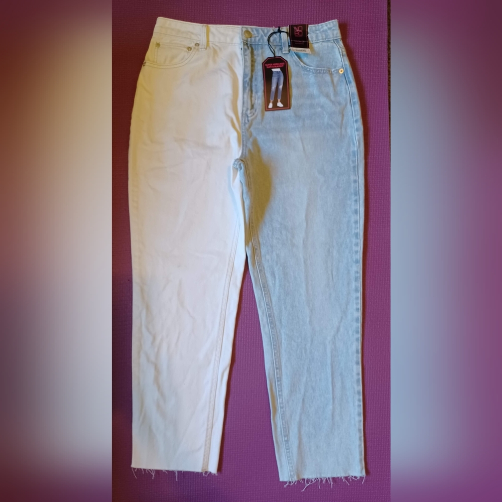 🍒 NWT No Boundaries Denim Two Tone Jeans